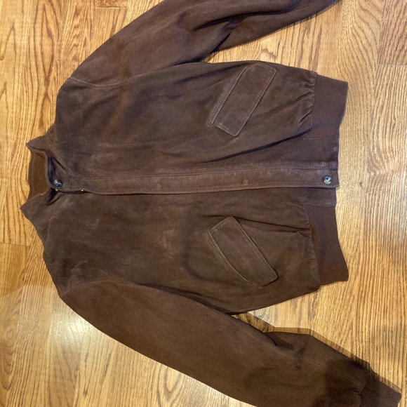 Men’s Loro Piana suede/cashmere jackets